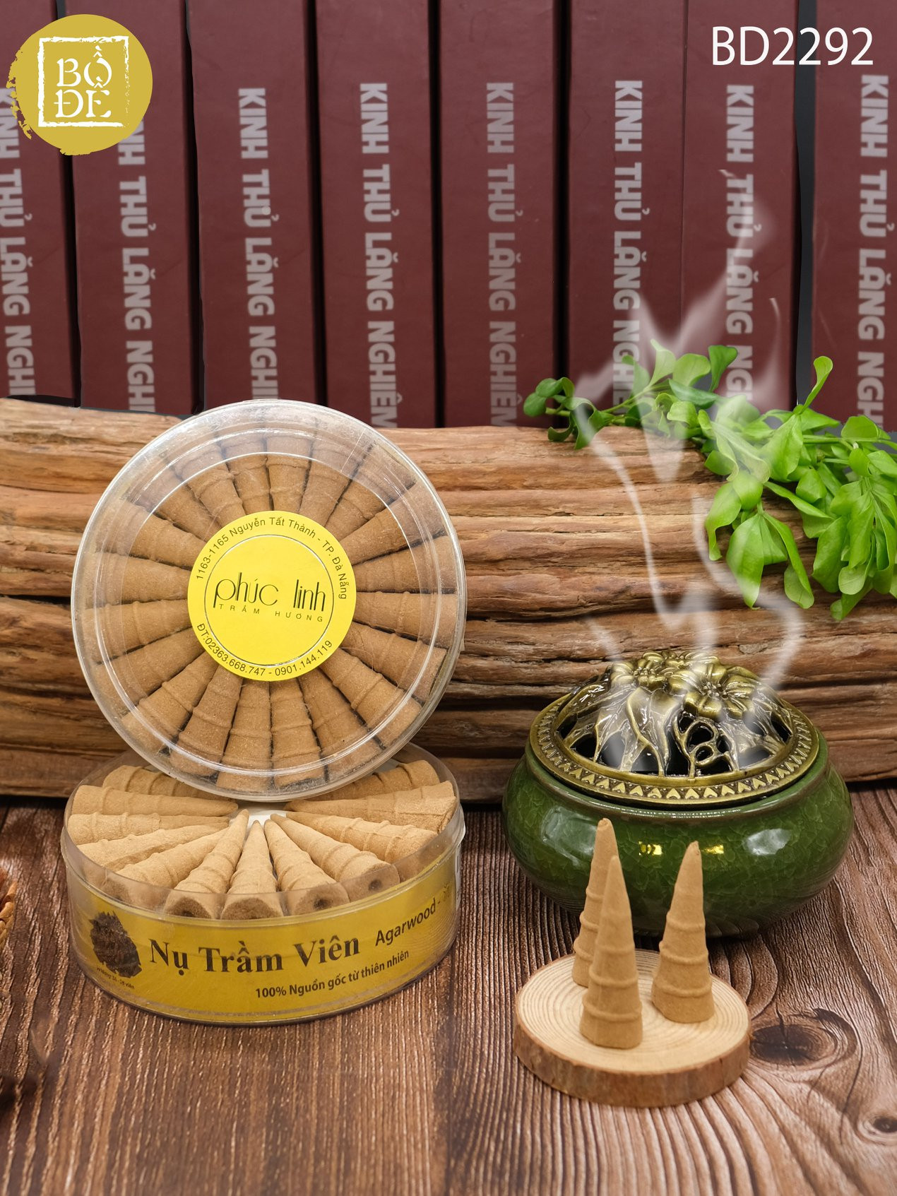 Nhang Nụ Trầm Hương tại Quảng Ngãi không chứa các hóa chất độc hại, đảo bảo sức khỏe người dùng.