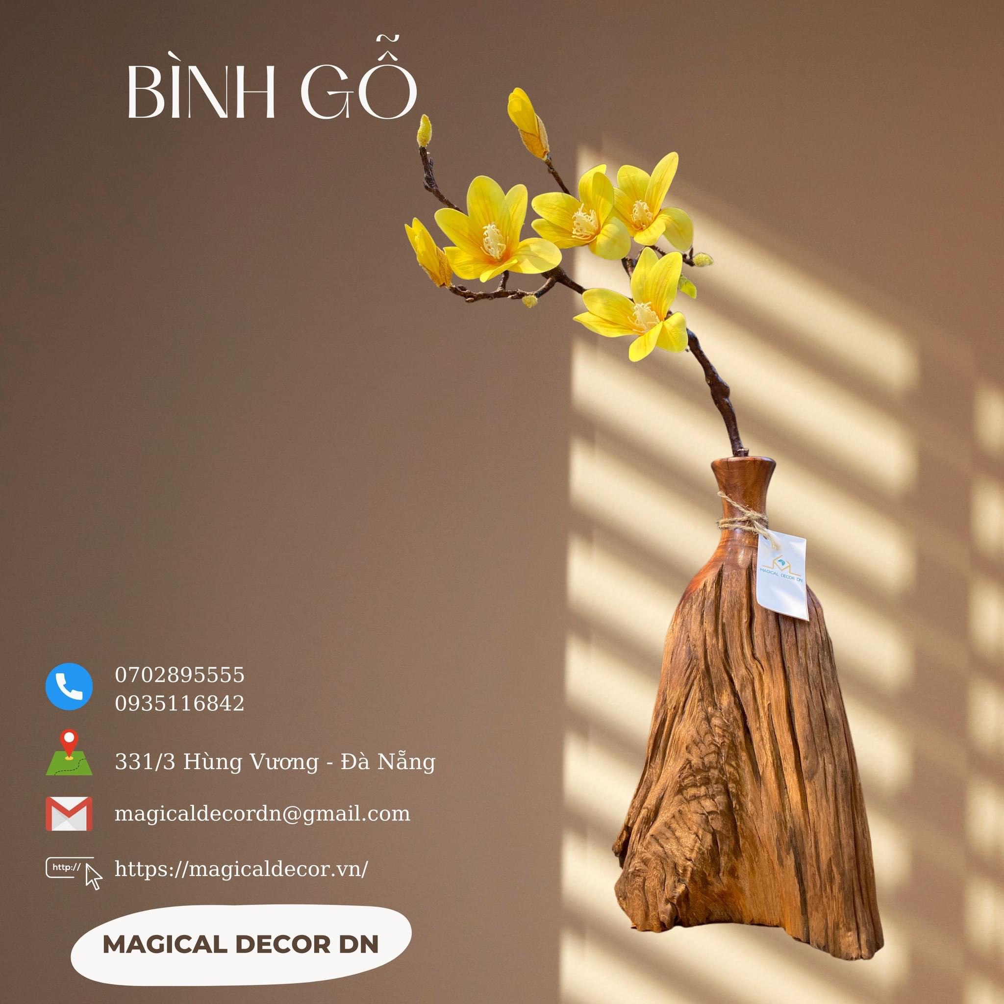 Lộc bình gỗ đũa