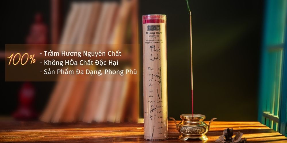 Nhang Nụ Trầm Hương tại Quảng Ngãi không chứa các hóa chất độc hại, đảo bảo sức khỏe người dùng.