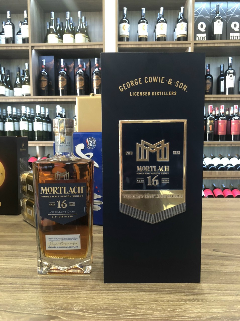 Rượu ngoại cao cấp Mortlach 16 có giá 4.415.000 đồng - Liên hệ: 0935 551415 shop rượu Đông Thu