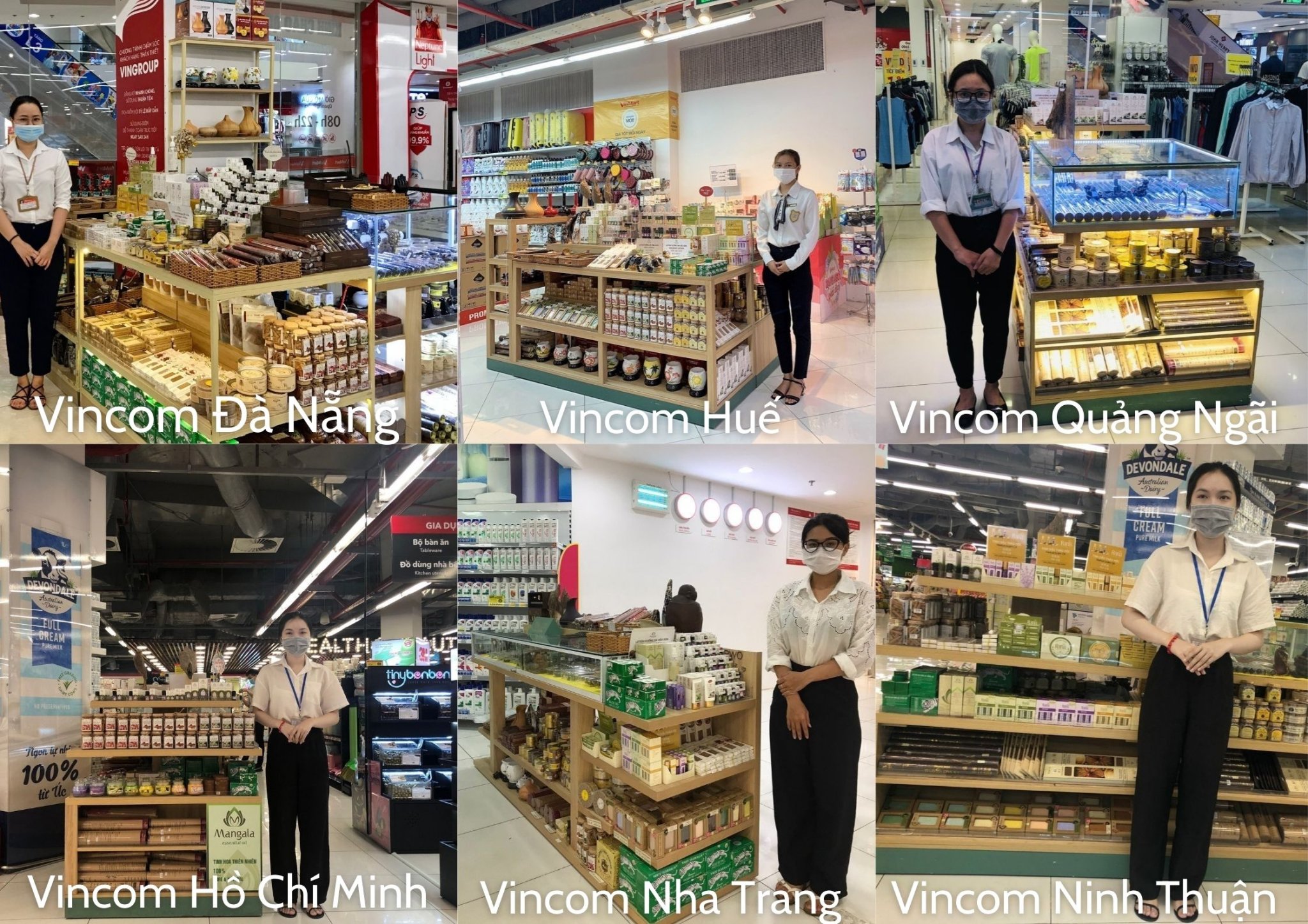 Hệ thống Trầm Hương Phúc Linh tại TTTM Vincom trên Toàn Quốc