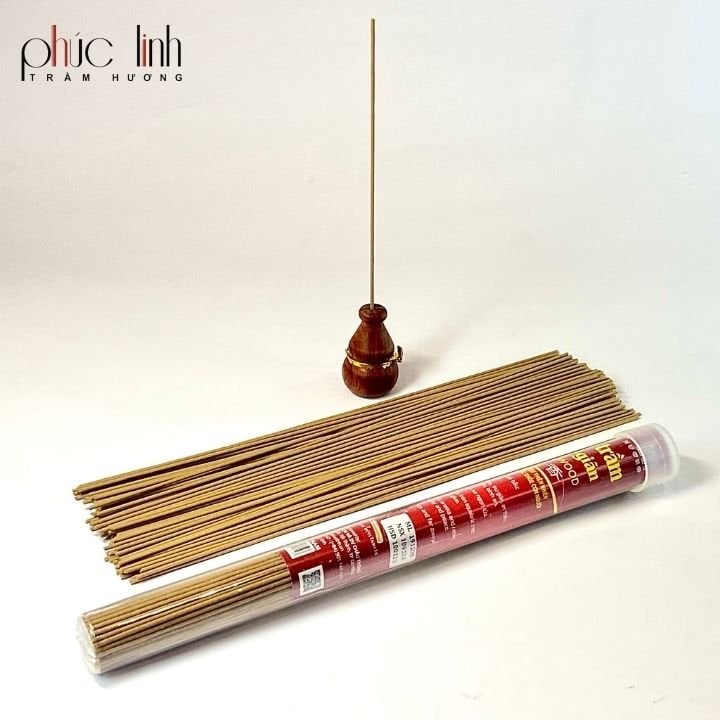 Tim Trầm Thư Giãn PHÚC LINH Nắp Trắng TẶNG Hồ Lô Đốt