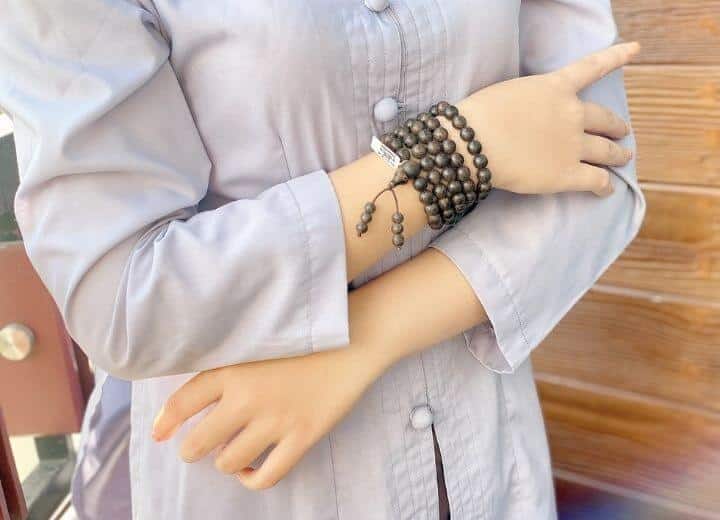 Vòng 108 Hạt Phúc Linh Nấu Dầu Đặc Biệt 6 Ly