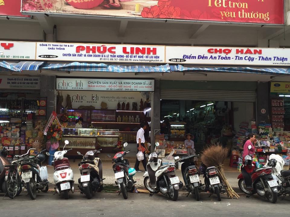 Cửa hàng bán Vòng Trầm Hương tại Đà Nẵng - Kios Chợ Hàn