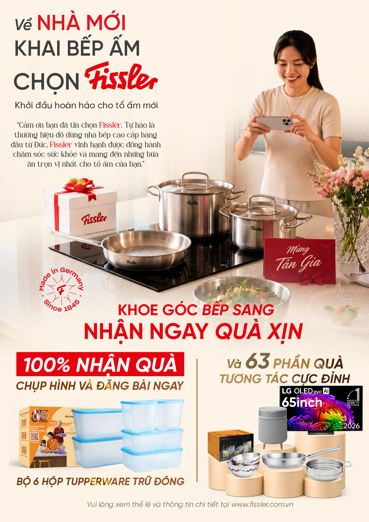 Ve nha moi Khai bep am Chon Fissler