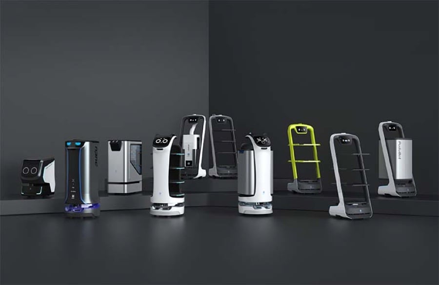 Dải robot dịch vụ PUDU
