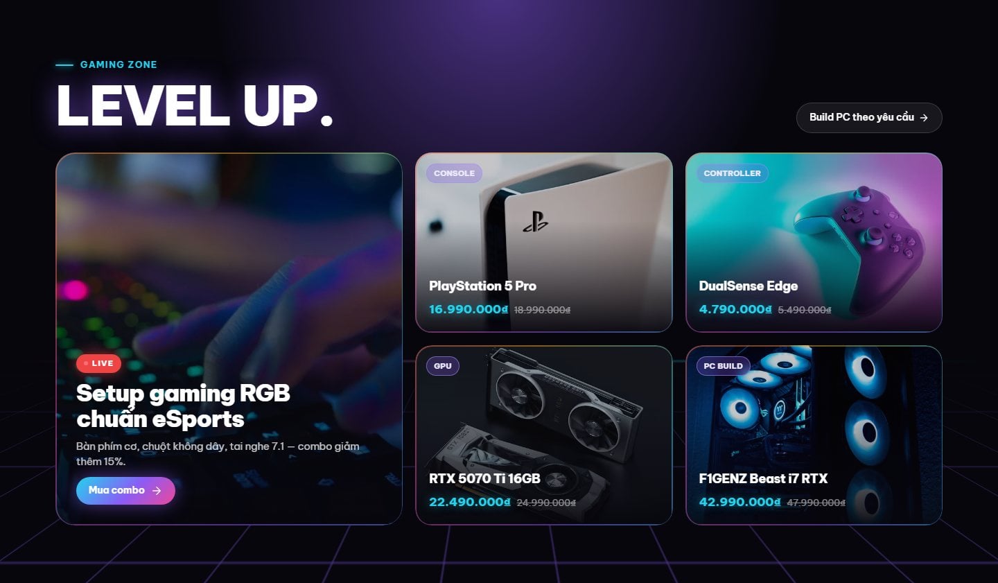 Gaming Zone Tech Store